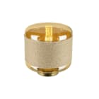 SLV - PANTILO ROPE 19, lampe à poser, E27, cylindrique, 1x max. 15 W E27, ambre/or