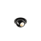 SLV - DYSKO, DL, rond, PHASE, downlight encastré, 2700 K, 6,4 W, 36°, noir