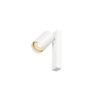 SLV - ENOLA 2.0 M, simple, GU10, carré, Applique murale et plafonnier , 10 W, blanc