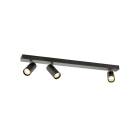 SLV - ENOLA 2.0 S, CL, tripple, GU10 MINI, PAR11, LONG, plafonnier en , 3 x 5 W, noir