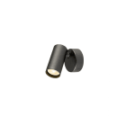 SLV - ENOLA 2.0 S, simple, GU10 MINI, PAR11, rond, applique et plafonnier, 5 W, noir