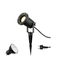SLV - BIG NAUTILUS LAMP SET, spot sur piquet, source GU10 3000 K incluse, IP65, noir