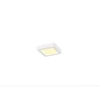 SLV - SENSER 2.0 18,  carré, DALI, appliq. et plafonnier, 3000K/4000K, 13W, 90°, blanc