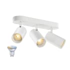 SLV - ASTO TUBE SMART SET, triple appl. plaf., 3 sources GU10 ZIGBEE TW incluses,blanc
