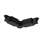 SLV - S-TRACK connecteur flexible, Phase, pour rail 3 allumages, intérieur, noir