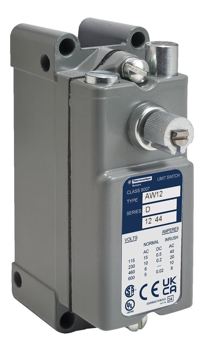 Telemecanique Sensors France - OsiSense XC métiers - Interr. position 600vca 1 0a aw opt.