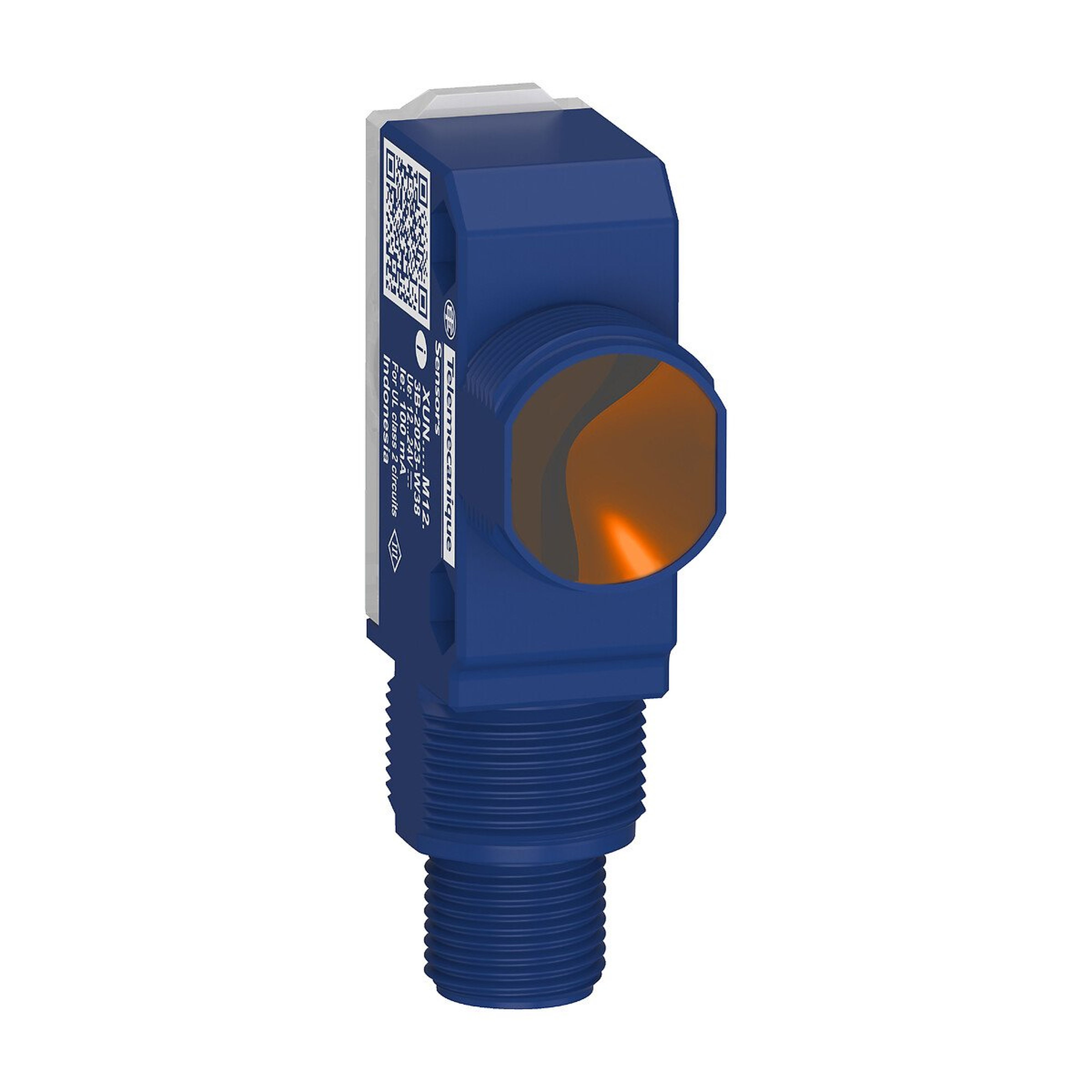 Telemecanique Sensors France - XUN - Capt Photo electric hybride, proximité, S=0,6 m, Io-Lk, connect. M12, 24 V