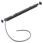 Telemecanique Sensors France - XU capt optic Roller sensor Lg381mm N5 - PNP NO Es:54mm fix HEX cab 2m con M12