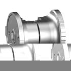 Telemecanique Sensors France - XU - Accessoire de montage à pince à queue d'aronde pour XUM