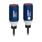Telemecanique Sensors France - XUB - Capteur optic M18 plastique Systeme barrage Smax30M PNP NO/NC Câble 2M 24V
