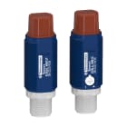 Telemecanique Sensors France - XUB - Capt optic M18 Plastic Det90° Syst barrage Smax30M NPN O+F Connect M12 24V