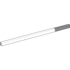 Telemecanique Sensors France - TIGE METAL CARREE 6MM L=2 00MM BOUT ROUGE