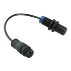 Telemecanique Sensors France - XS détecteur inductif plast - M18 L64mm non noyable Sn8mm AC/DC NO - connec dép