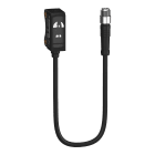 Telemecanique Sensors France - XU - Capteur photoélectrique, BGS Blue light, Sn 50mm fixe, PNP, Pigtail M8 20cm