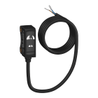 Telemecanique Sensors France - XU - Capteur photoélectrique XUT, BGS lumière bleue, Sn 100mm, IO-Link, câble 2m