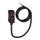 Telemecanique Sensors France - XU - Capteur photoélectrique XUT8, BGS, Laser, Sn 70mm, IO-Link, Câble 2m