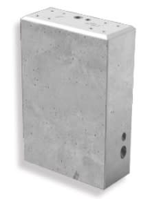 Wallbox - Base en béton pour le montage d'un piédestal POLEM4 Wallbox eM4