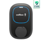 Wallbox - Pulsar Max 7.4 kW socket Type 2 avec obturateur - IP55 - IK10 - DC 6 mA - Wi-Fi