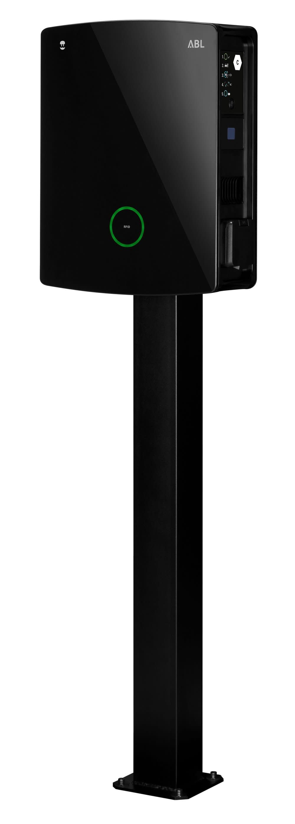 Wallbox - Piédestal POLE Slim Pour une Wallbox eM4 Twin