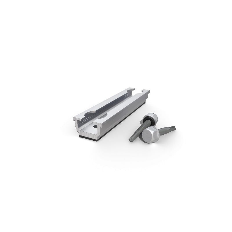 Renusol - 420402 MetaSole+ système de support sur BAC ACIER (format Paysage). Inclus 2 vis