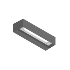 Novalux - TILE : APPLIQUE LED, SINGLE, 12W, 3000-3500-4000K, GRIS ANTHRACITE