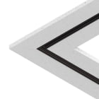 Novalux - CARTOON, L-16 TRACK : PROFIL D'ANGLE 90° 48V 1x1M NOIR