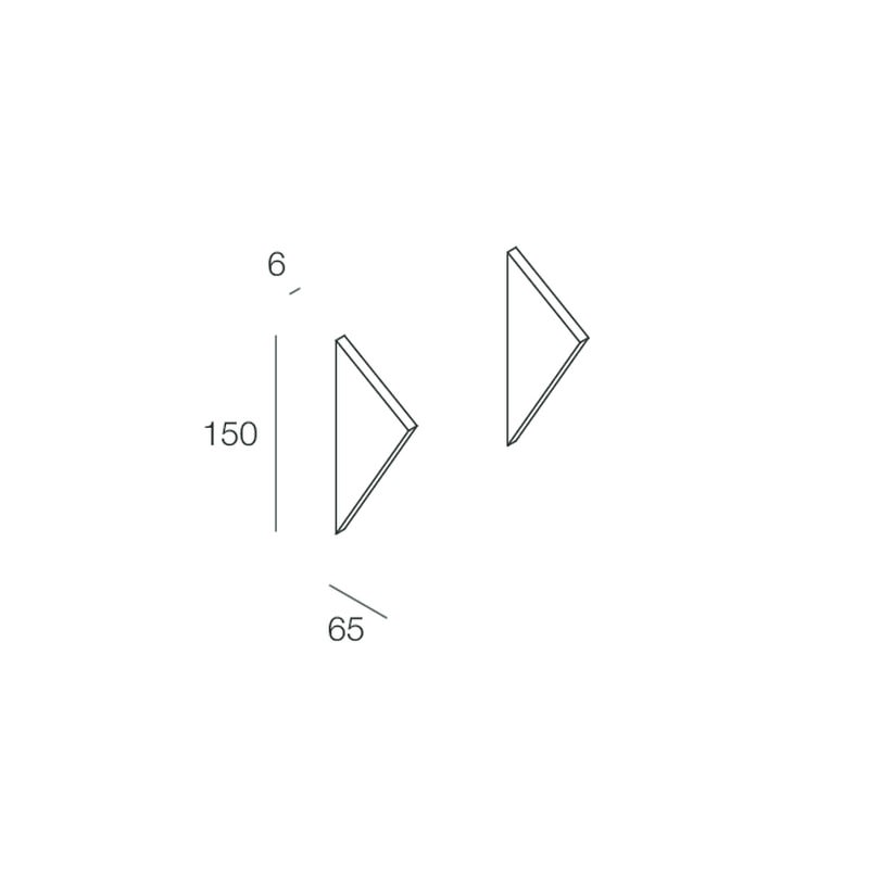 Novalux - V-30: PAIR OF PLASTERBOARD EMBOUT