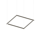 Novalux - P-30 : SUSPENSION CARRÉE 32W 3000K CAFÉ L=830