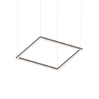 Novalux - P-30 : SUSPENSION CARRÉE 32W 4000K CAPPUCCINO L=830