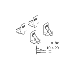 Novalux - SCHOOL : KIT RESSORTS POUR INSTALLATION ENCASTRÉE