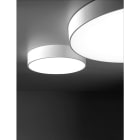 Novalux - ROTO : APPLIQUE/PLAFONNIER LED DIRECT/INDIRECT/ 105W DALI 4000K BLANC D=800