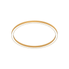 Novalux - HALOS : ECLAIRAGE DIRECT, PLAFOND/MUR/SUSPENSION, DIAMETRE 962, 62W 2700K OR IRC