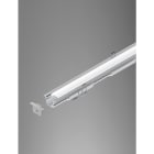 Novalux - PROFIL ENCASTRÉ : 2M + DIFF. OPALE + 2 EMBOUTS + 2 CLIPS