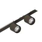 Novalux - P-30 : MODULE 2 SPOTS LED GALA, 2X9W 14° 4000K CAFÉ