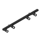 Novalux - P-30 : PROFIL ENCASTRÉ PCB, 4 SPOTS MIR, 4X6W 2700K 40° NOIR