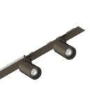 Novalux - P-30 : MODULE 2 SPOTS MIR, 2X6W 3000K 40° CAFÉ