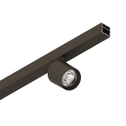 Novalux - P-30 : MODULE 1 SPOT LED GALA, PLAFOND/SUSPENSION, 9W 2700K 14° CAFÉ