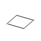 Novalux - P-30 READY : CARRE 32W 2700K INSTALLATION AU PLAFOND L=830 NOIR