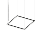 Novalux - P-30 READY : CARRE 32W 2700K INSTALLATION EN SUSPENSION L=830 NOIR