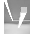 Novalux - LUCKY MAXI : PROFIL D'ANGLE LED 36W 4000K 600X680 BLANC