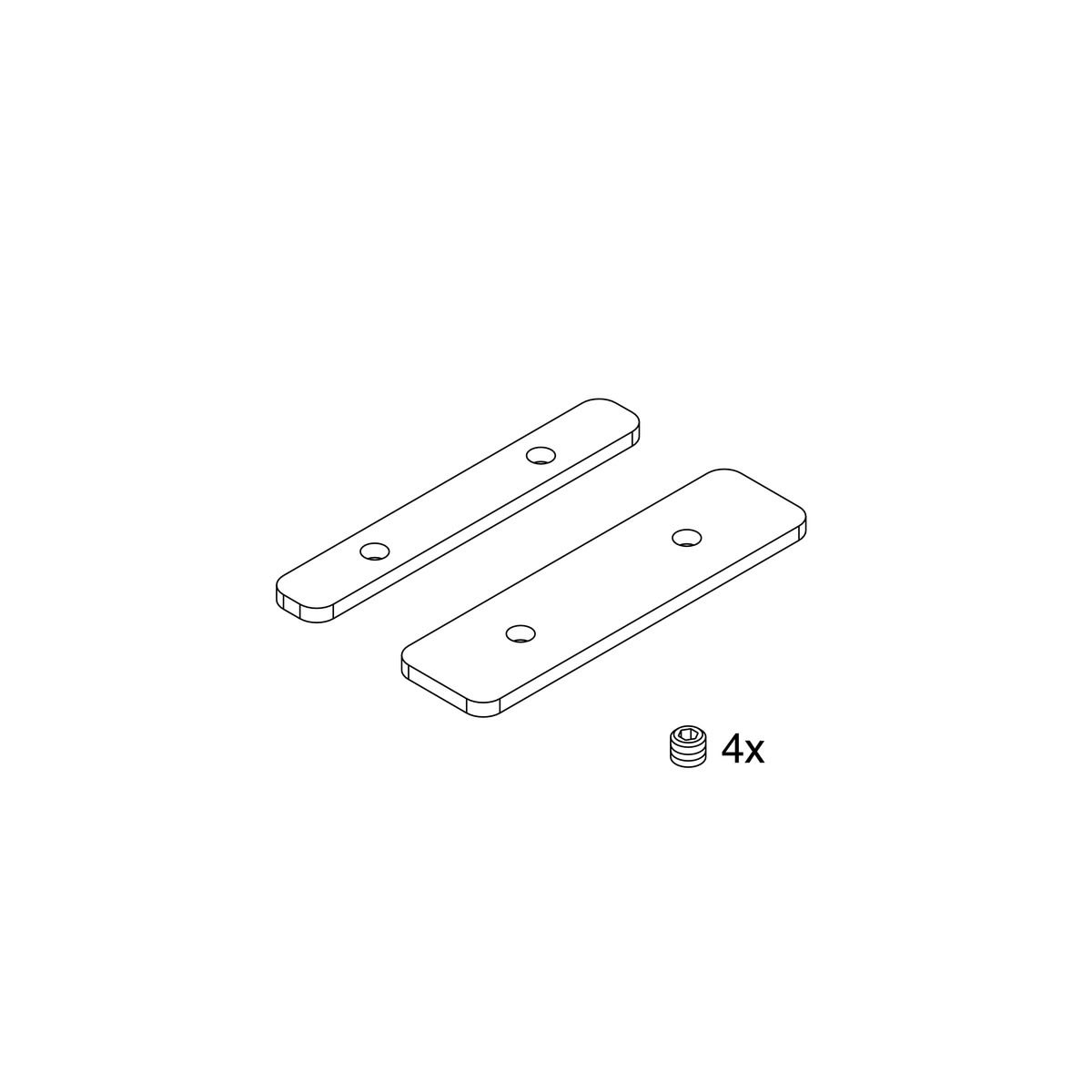 Novalux - CARTOON, SIDE : KIT DE JONCTION