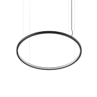 Novalux - HALOS MINI HORIZONTAL : ECLAIRAGE INTERNE DIAMETRE 1440 93W 2700K NOIR