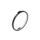 Novalux - HALOS MINI APPLIQUE : ECLAIRAGE INTERNE, DIAMETRE 482, 24W, 2700K, NOIR