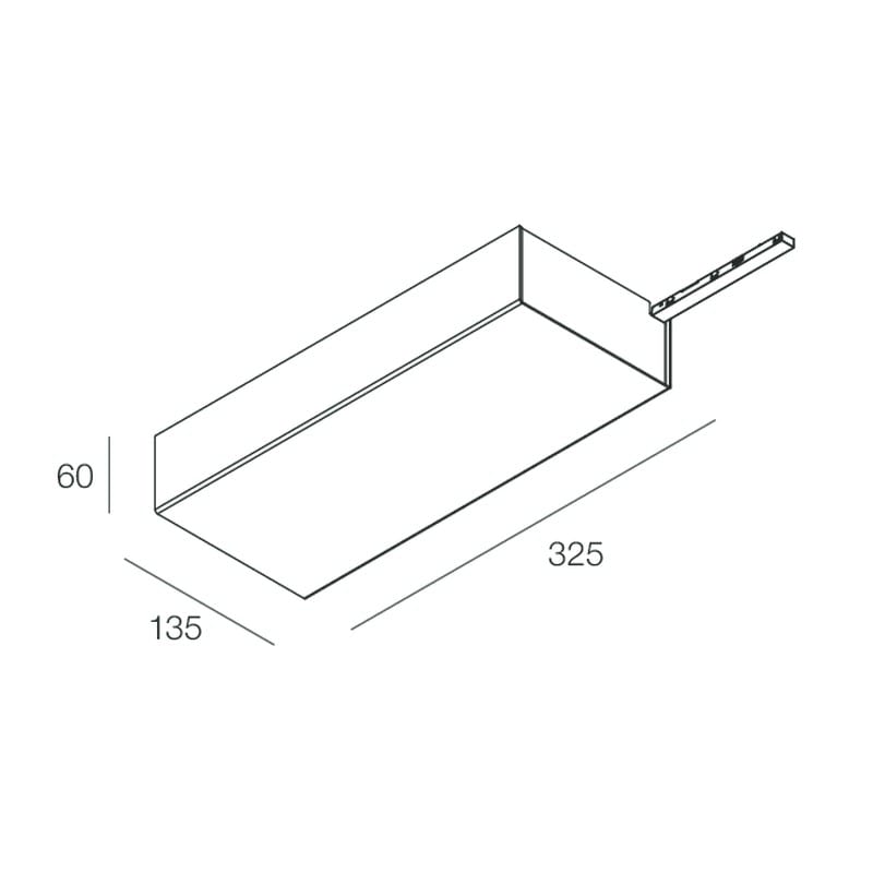 Novalux - T-48 MINI: CANOPY 1 E-F+CONTR 150W NOIR
