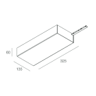 Novalux - T-48 MINI: CANOPY 1 E-F+CONTR 150W NOIR