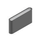 Novalux - SOLE : APPLIQUE LED EXTERIEURE 2X5W CCT IP65 GRIS ANTHRACITE