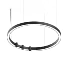 Novalux - HALOS SPOT : EMISION DIRECTE, AVEC 3 SPOTS, Ø 962, 80W, 2700K, 40°, NOIR, IRC 90