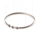 Novalux - HALOS SPOT : EMISION DIRECTE, 3 SPOTS, Ø962, 80W, 3000K, 20°, CAPPUCCINO, IRC 90