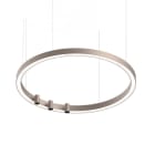 Novalux - HALOS SPOT : EMISION DIRECTE, 3 SPOTS, Ø962, 80W, 3000K, 40°, CAPPUCCINO, IRC 90