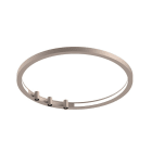 Novalux - HALOS SPOT : EMISION INTERNE, 3 SPOTS, Ø962, 70W, 3000K, 20°, CAPPUCCINO, IRC 90